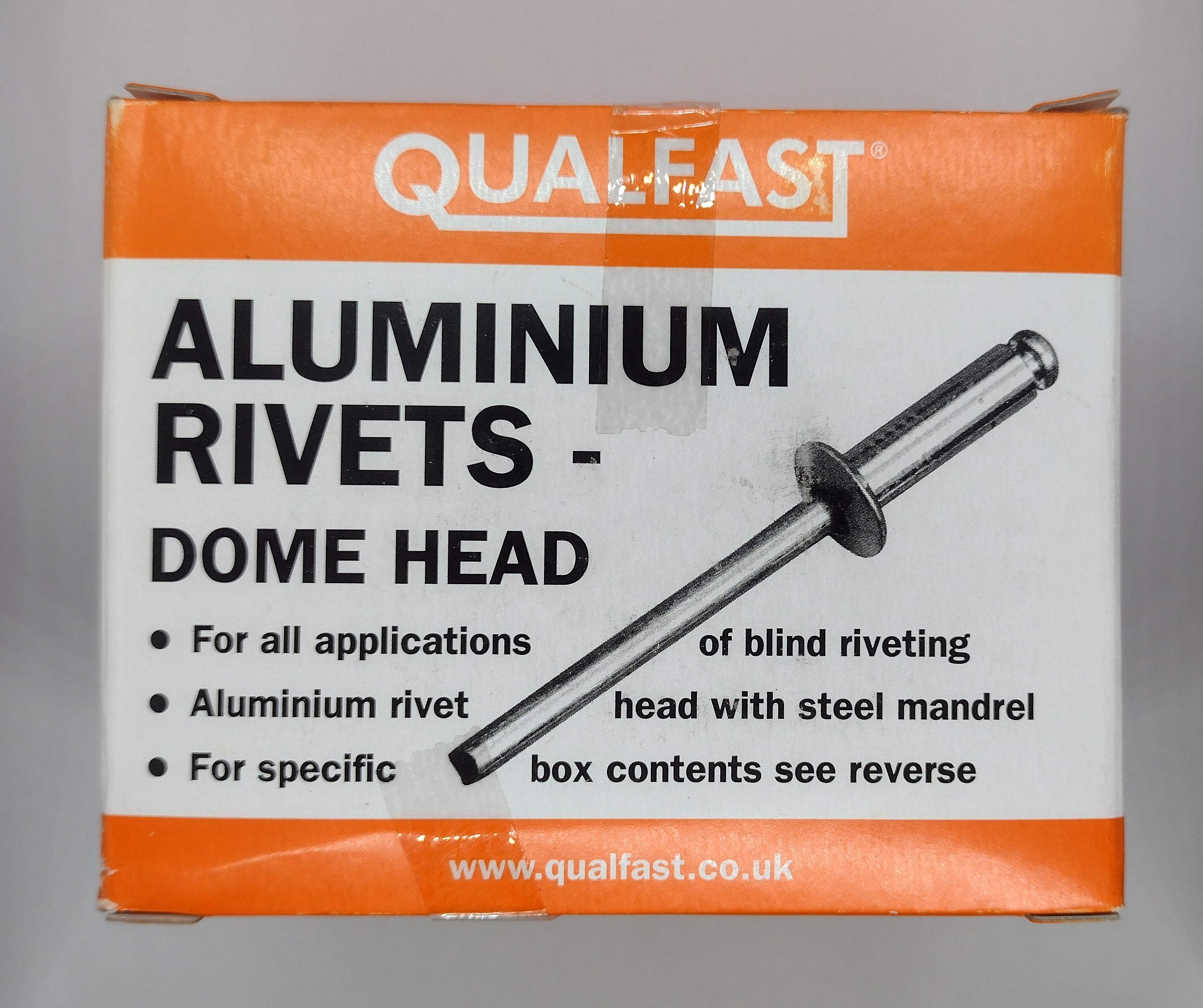 4.8 x 9mm Blind Rivets Aluminium Dome Head (500)