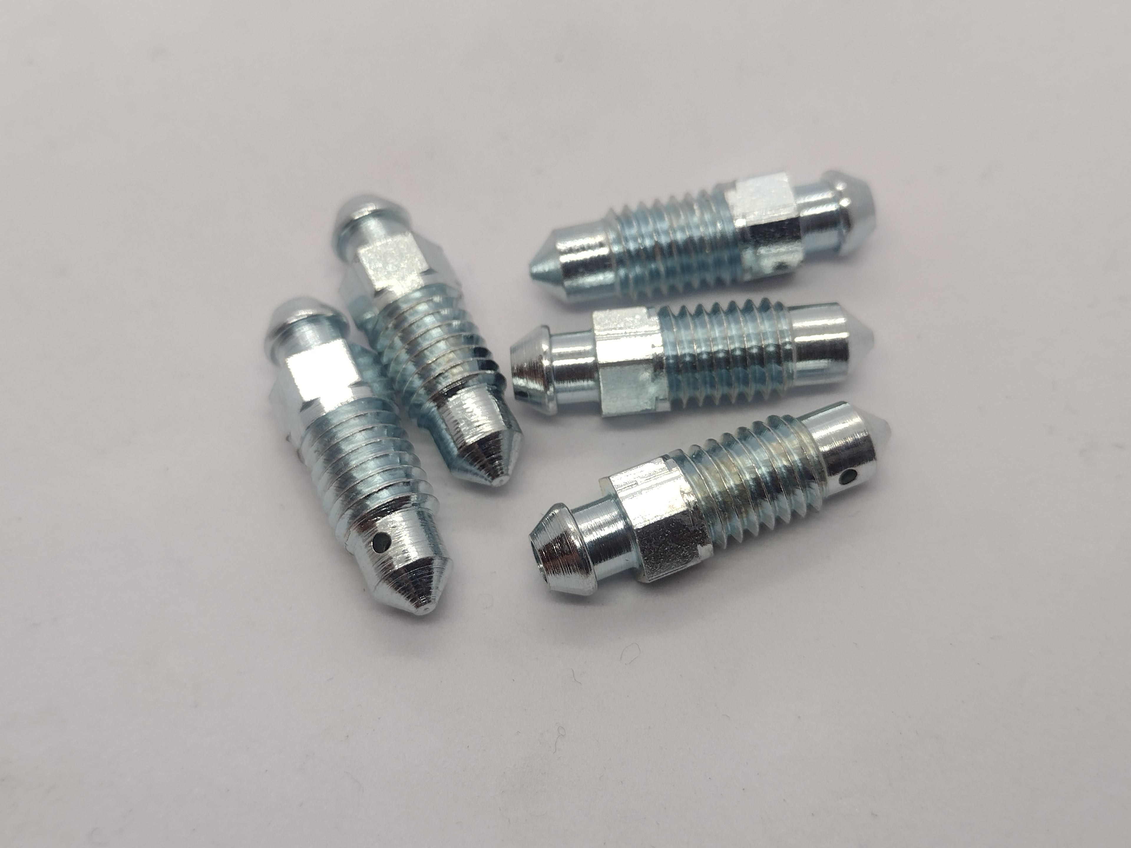 8 x 1.25mm Brake Bleed Screw Nipple (5)