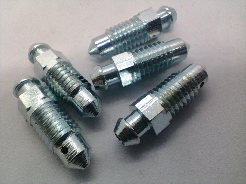 8 x 1.25mm Brake Bleed Screw Nipple (5)