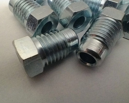 10 x 1.25mm Brake Pipe Nuts Fiat Long for 3/16" Pipe (10)