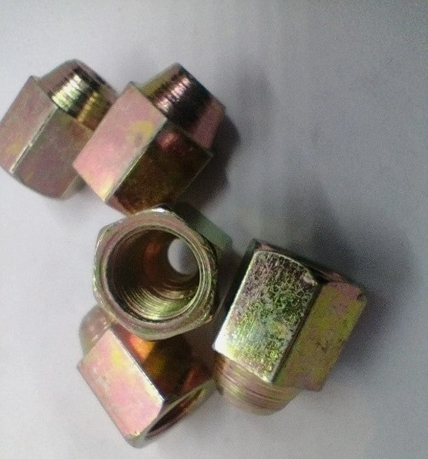 12 x 1mm Female Brake Pipe Nuts for 1/4" Pipe (5)