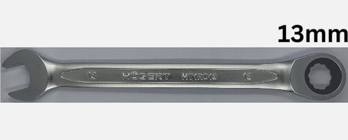 Hogert 13mm Combination Ratchet Spanner