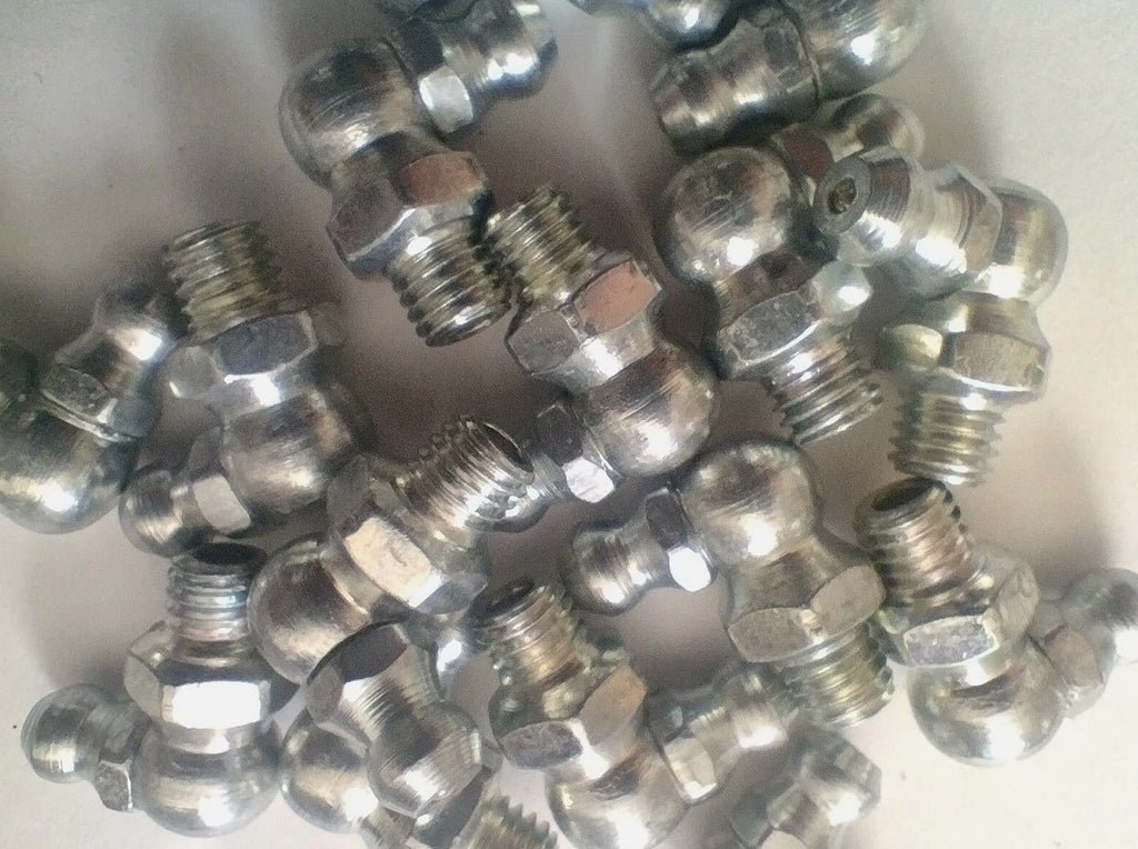 1/4" BSF Grease Nipples 90 Degree (10)