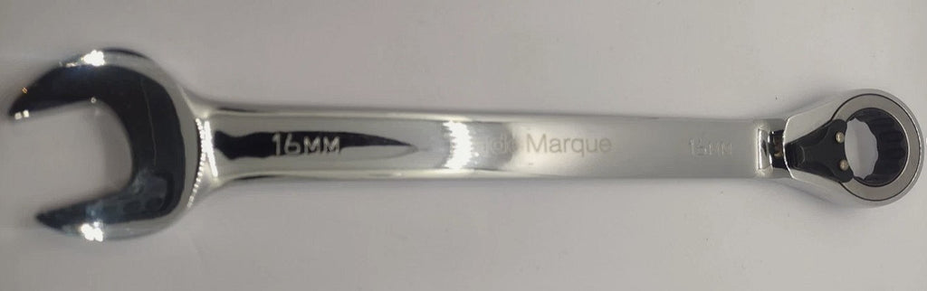 TradeMarque 16mm Reversible Ratchet Combination Spanner 12 Point