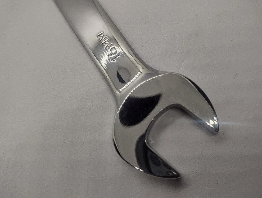 TradeMarque 16mm Reversible Ratchet Combination Spanner 12 Point
