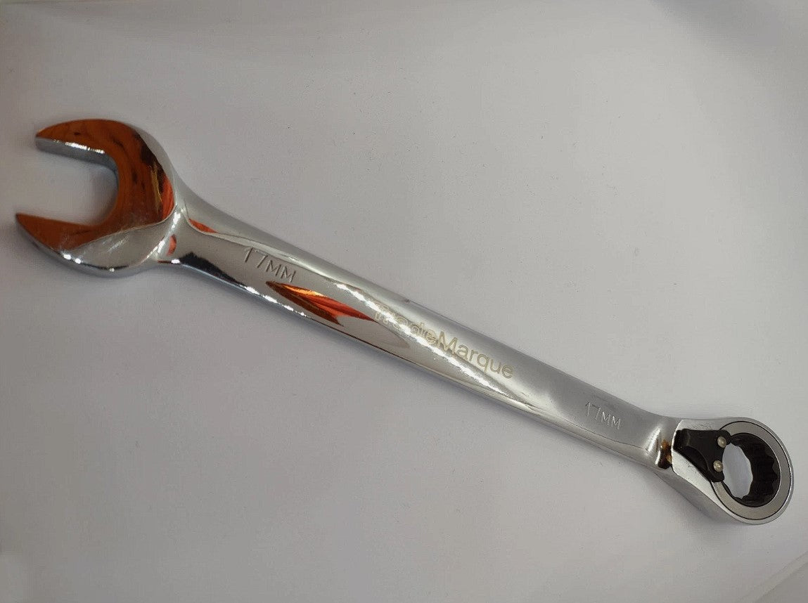 TradeMarque 17mm Reversible Ratcheting Combination Wrench