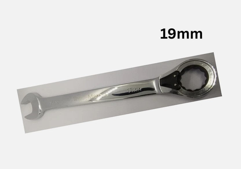TradeMarque 19mm Reversible Ratcheting Combination Wrench