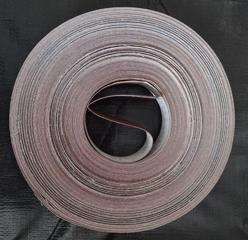 25mm x 50m Aluminium Oxide Cloth Sandpaper Roll G150