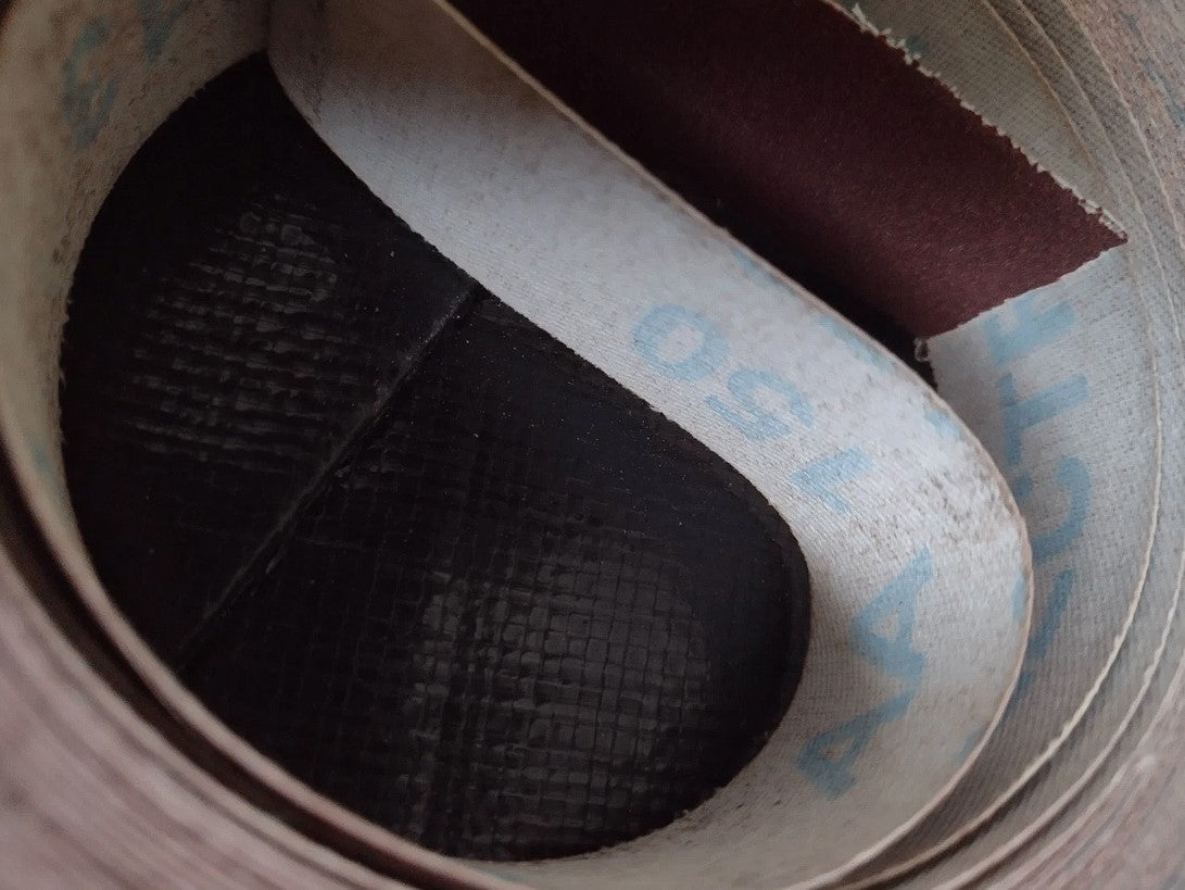 25mm x 50m Aluminium Oxide Cloth Sandpaper Roll G150