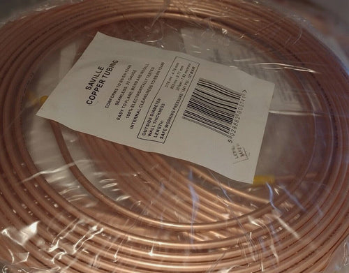 3/16" Copper Brake Pipe Hose 25' Roll