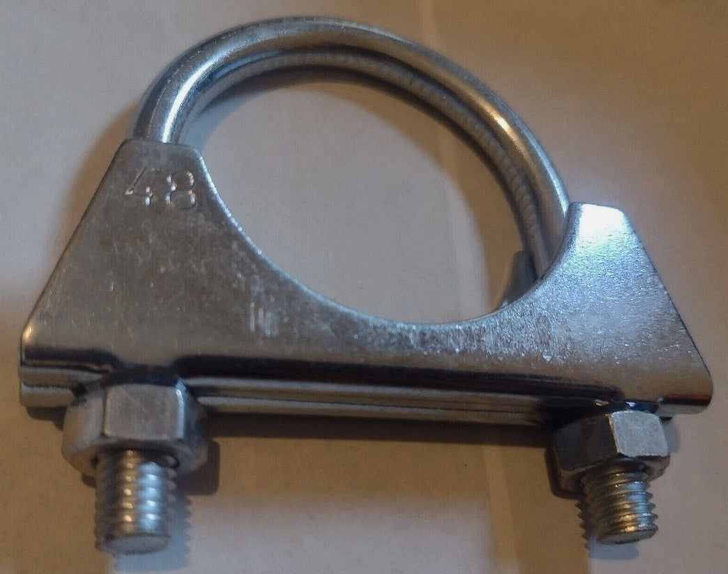 48mm Universal Exhaust Pipe U Bolt Clamp
