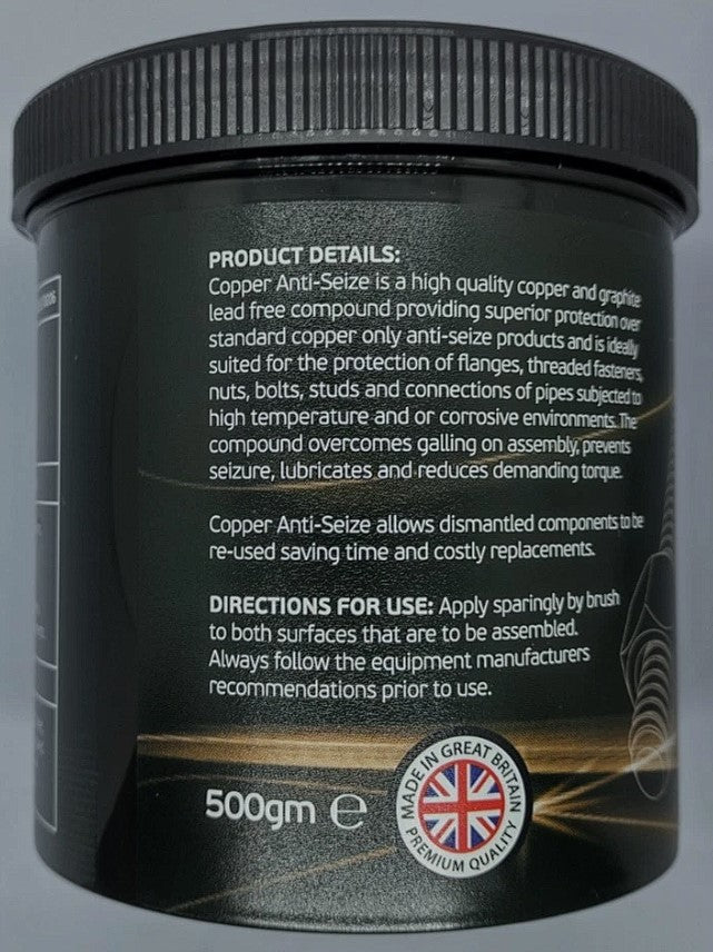 Copper Anti-seize Grease 500g