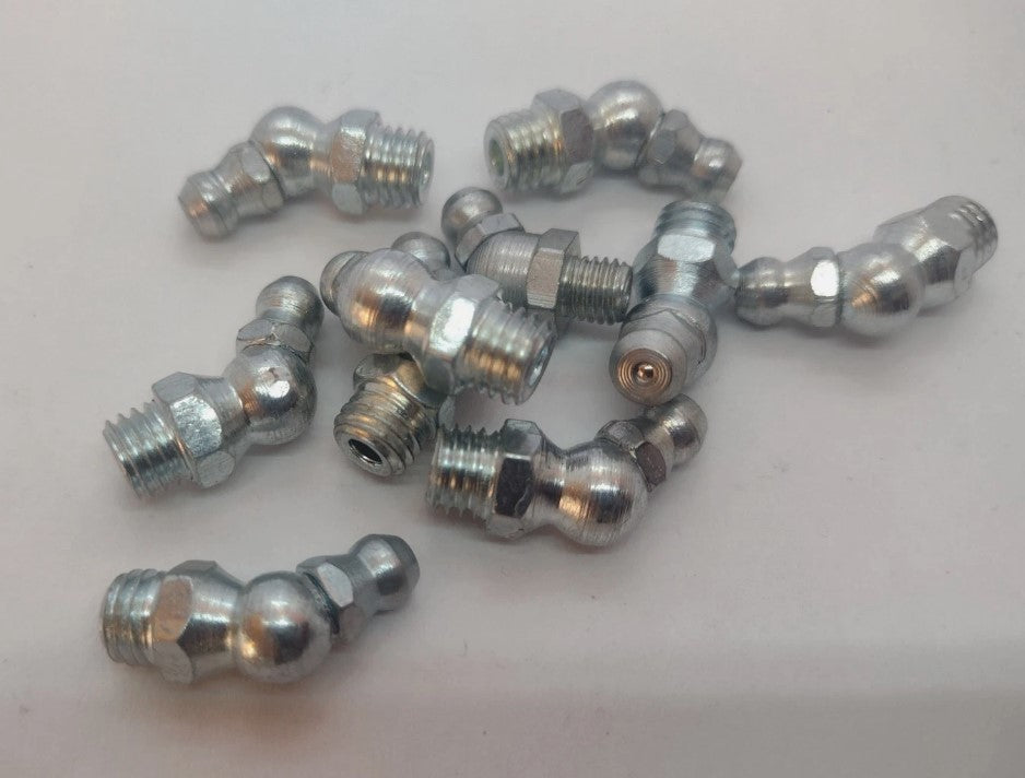 5/16" BSF Grease Nipples 45 Degree (10)