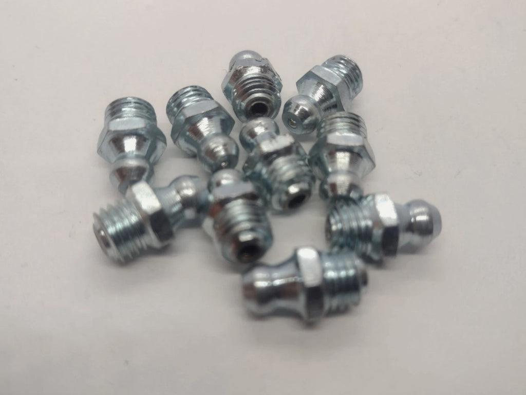 5/16" UNF Straight Grease Nipples (10)