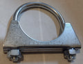 54mm Universal Exhaust Pipe U Bolt Clamp