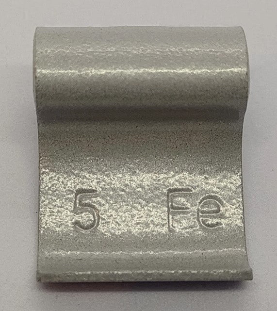 5g Iron (Fe) Clip-on Weights for Alloy Wheels (100)