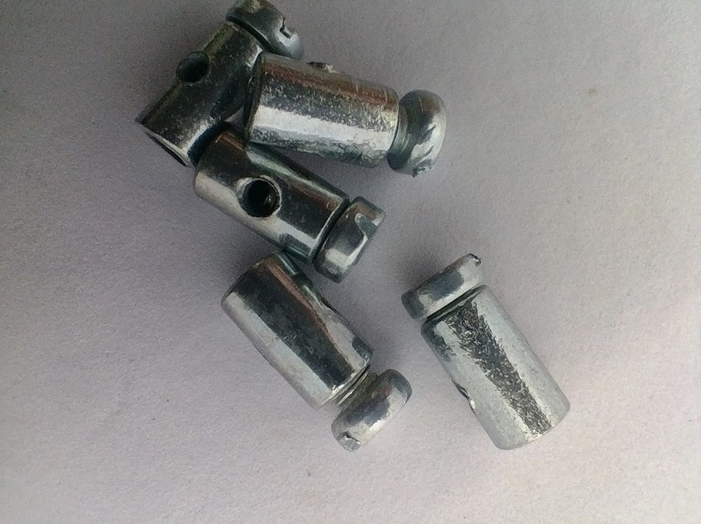 6mm Top Screw Solderless Nipples (5)
