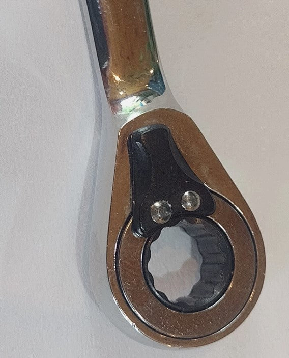 TradeMarque 8mm Reversible Ratchet Combination Wrench 12 Point