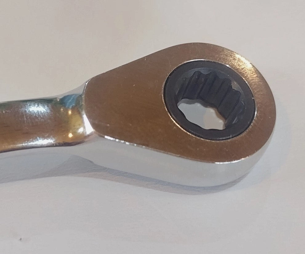 TradeMarque 8mm Reversible Ratchet Combination Wrench 12 Point