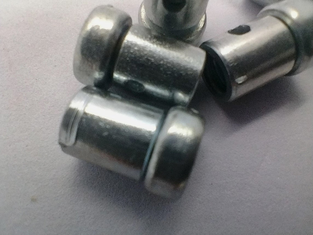 8mm Top Screw Solderless Nipples (5)