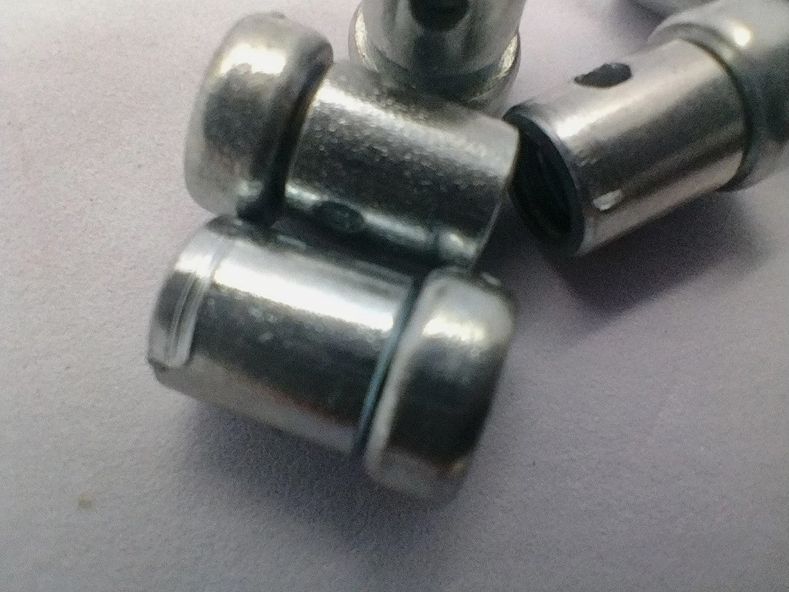 8mm Top Screw Solderless Nipples (5)