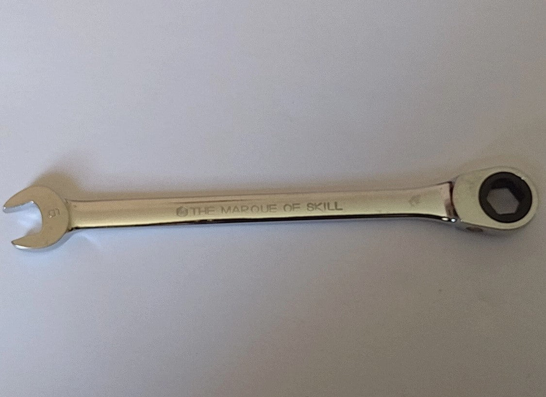 9mm Ratcheting Combination Wrench 6 Point Britool