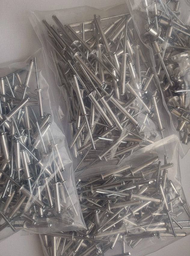 Aluminium Pop Rivets 3.2mm 4.0mm 4.8mm Various Lengths