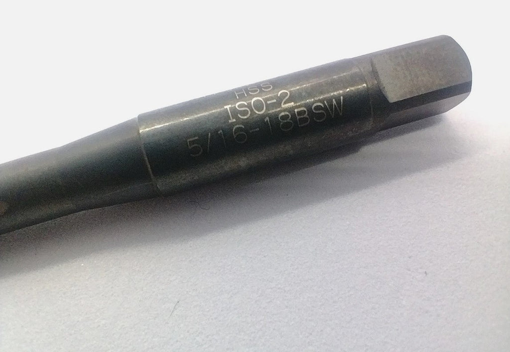 5/16" x 18 BSW Spiral Point Machine Tap HSS
