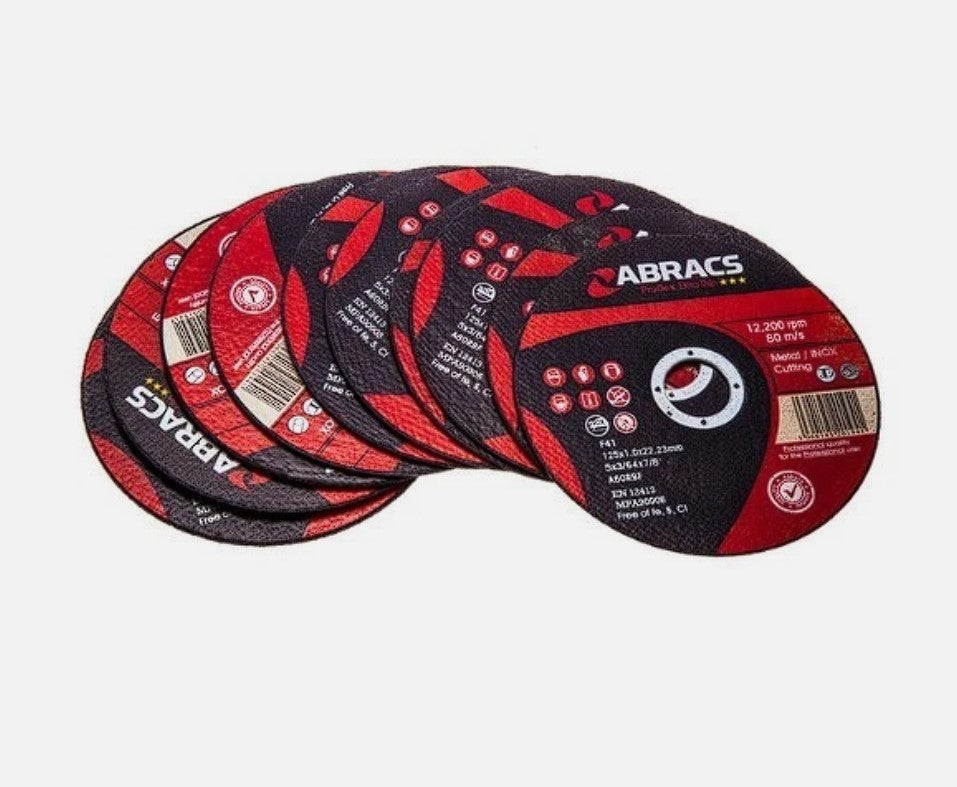 Abracs Proflex Extra Thin Inox Cutting Disc 125 × 1mm (10)
