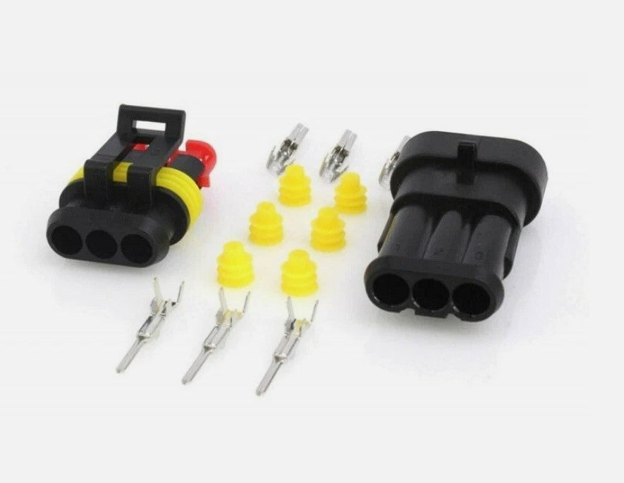 AMP Superseal 1.5 Series TE Cable Mount Connectors Set 1/2/3/4/5/6 Pin