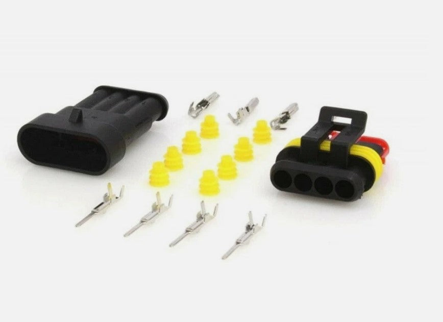 AMP Superseal 1.5 Series TE Cable Mount Connectors Set 1/2/3/4/5/6 Pin