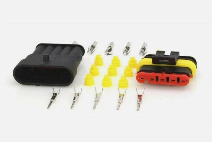 AMP Superseal 1.5 Series TE Cable Mount Connectors Set 1/2/3/4/5/6 Pin