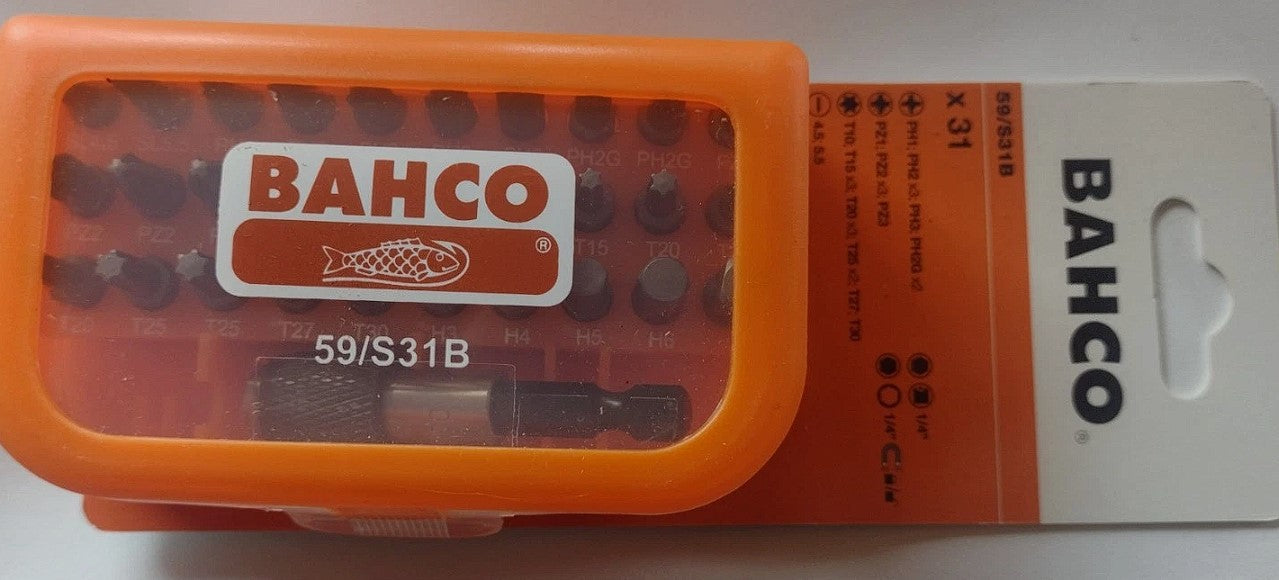 Bahco 59/S31B Bit Set 31 Piece