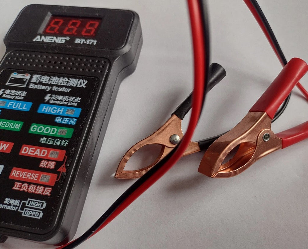 12v Digital Car Battery Tester Charging Analyser