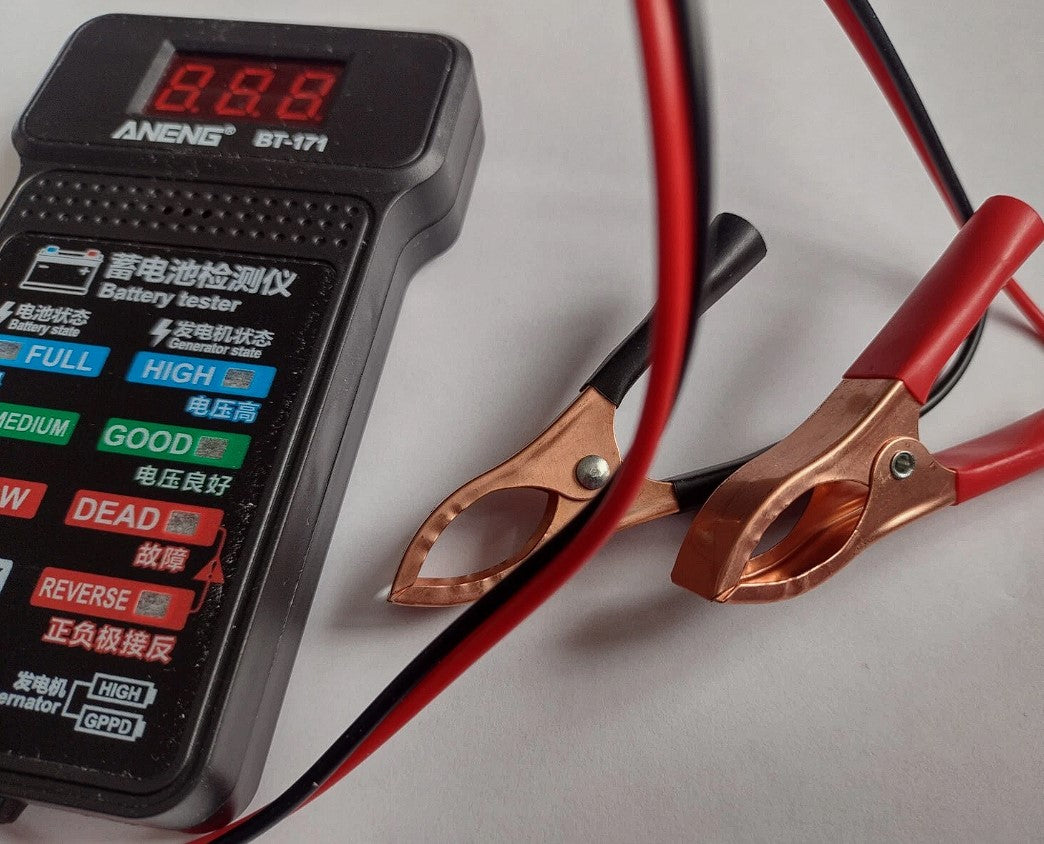 12v Digital Car Battery Tester Charging Analyser