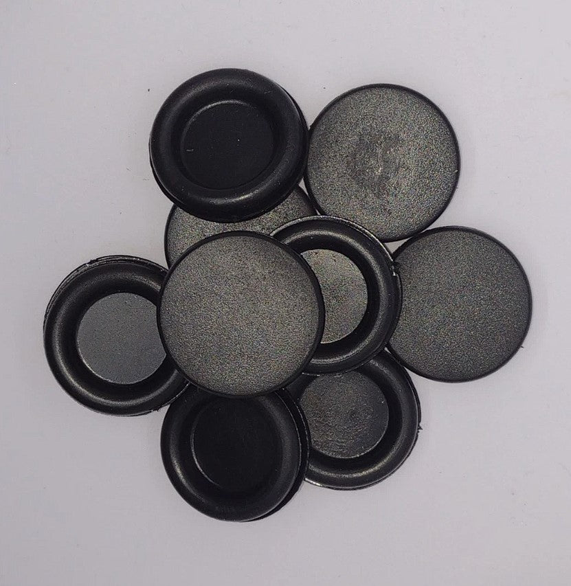 6mm/12mm/16mm/25mm/32mm/38mm Blanking Grommets (10)