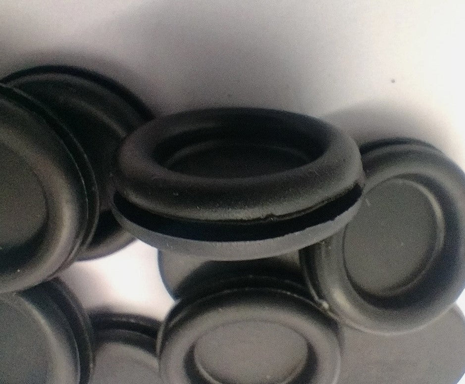 6mm/12mm/16mm/25mm/32mm/38mm Blanking Grommets (10)