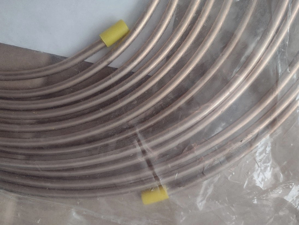 3/16" Cupro Nickel Brake Pipe 25'