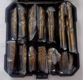99 Piece HSS Titanium Coated Drill Bit Set High-Speed Steel DIY 1.5-10mm