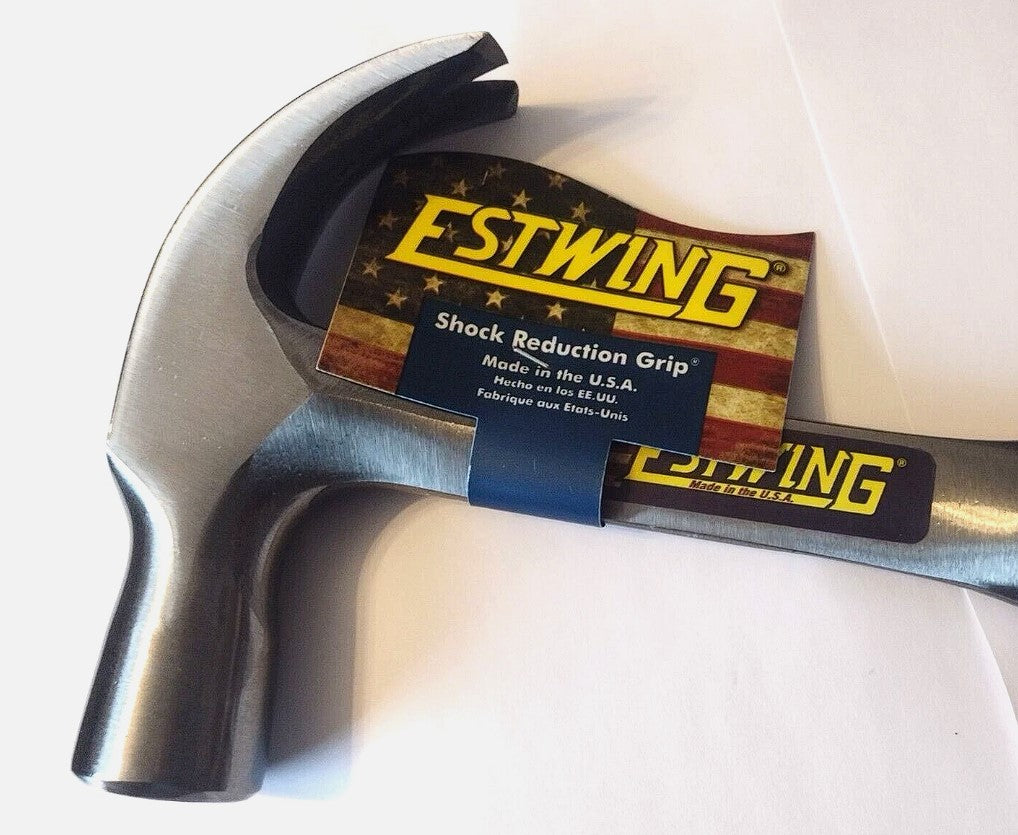 Estwing 24oz Curved Claw Hammer Vinyl Grip E3/28C