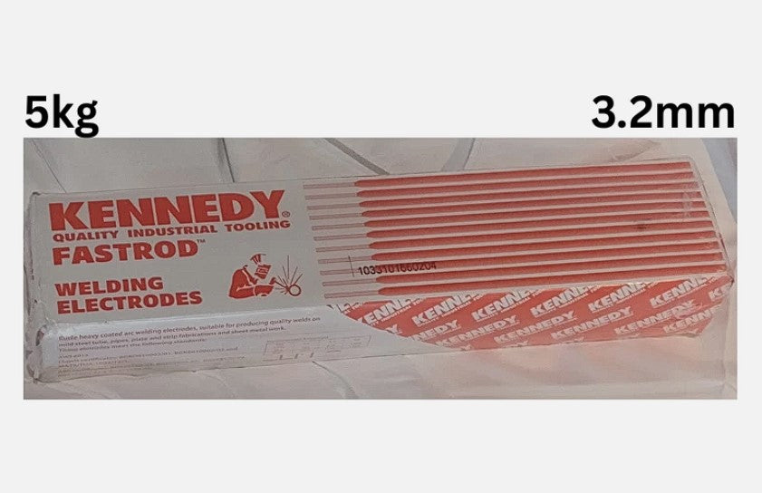 Kennedy Fastrod 3.2mm Mild Steel E6013 Welding Electrodes 5kg