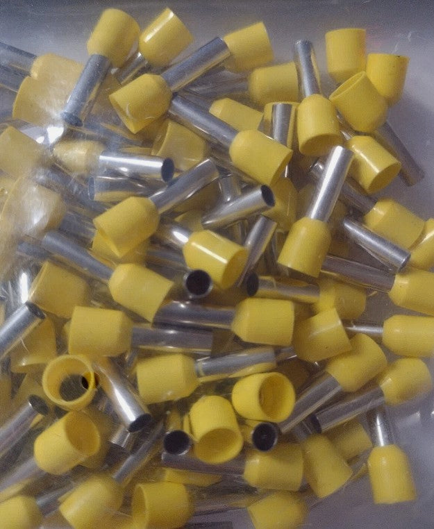 Insulated Bootlace Ferrule Pack of 100 0.5/0.75/1.0/1.5/2.5/4.0/6.0/10.0mm²