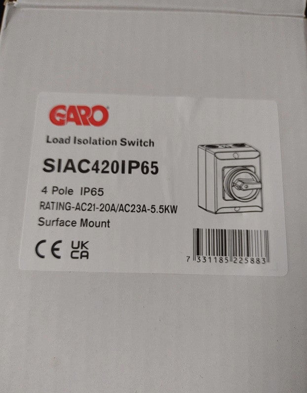 Garo Load Isolation Switch