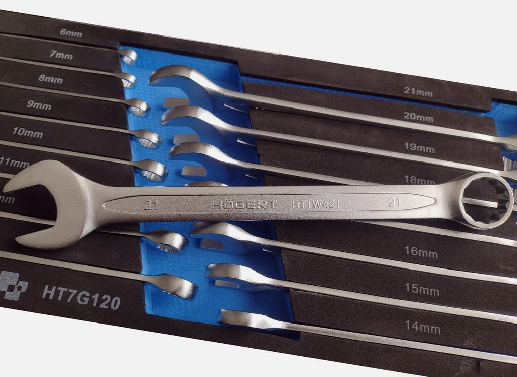 Hogert 16 Piece Combination Spanner Set 6-21mm