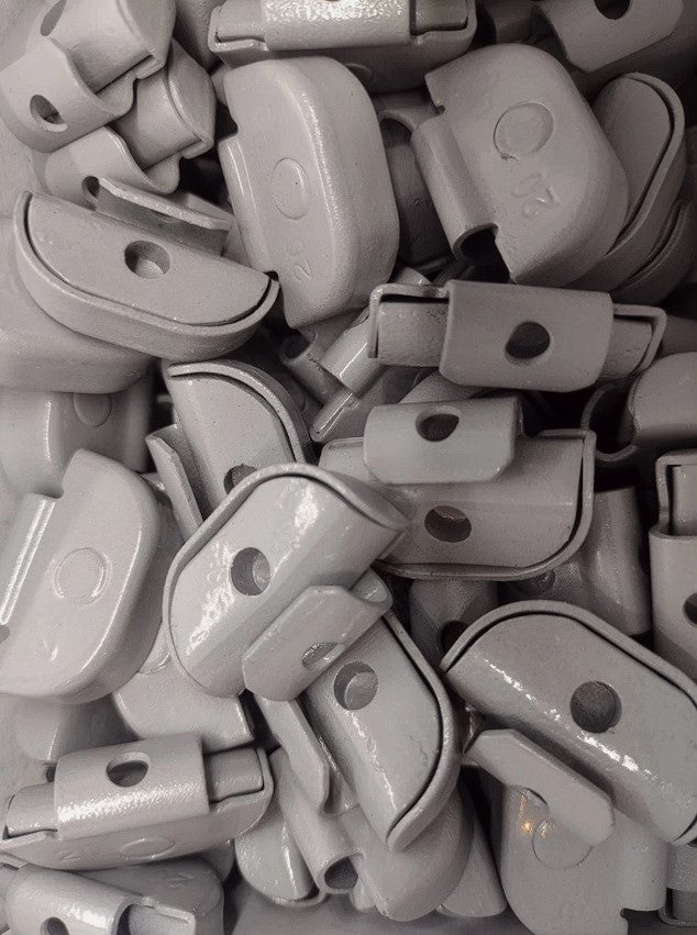 5/10/15/20g Iron (Fe) Clip-on Weights for Steel Wheels