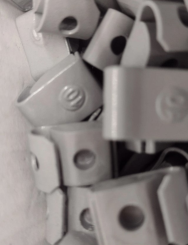 5/10/15/20g Iron (Fe) Clip-on Weights for Steel Wheels