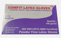 Latex Gloves (100) Powder Free Medium / Large / XL