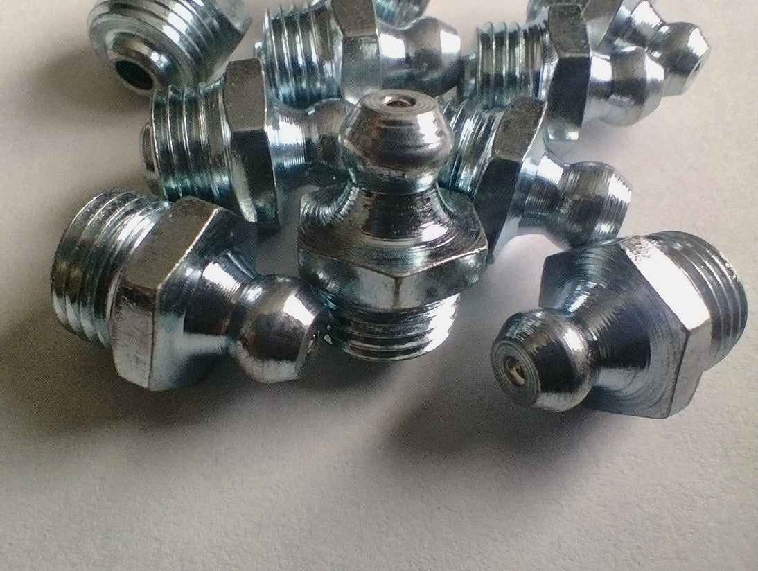 M10 x 1 Grease Nipples Straight (10)
