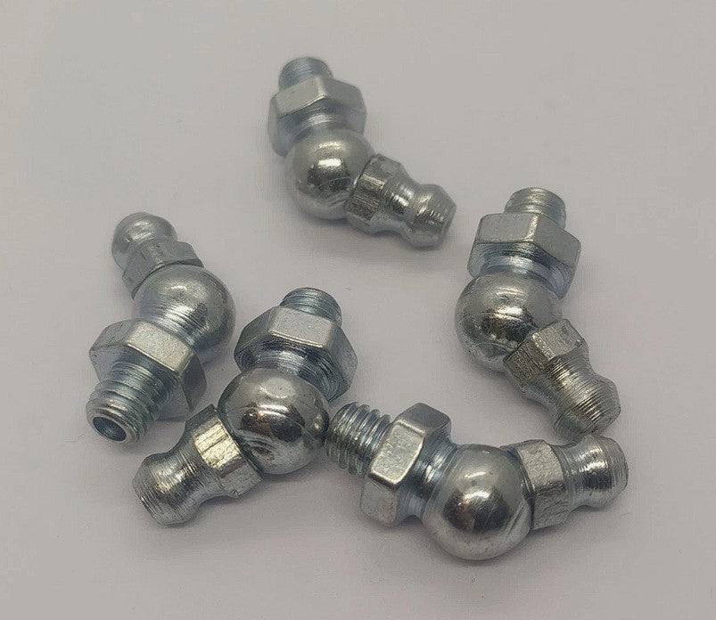 M6 x 1mm Grease Nipples 45 Deg (5)