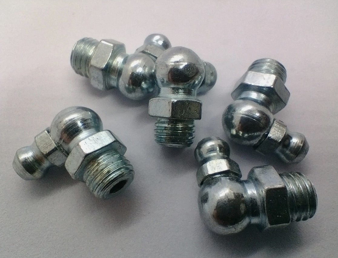 M8 x 1mm Grease Nipples 90 Deg (5)